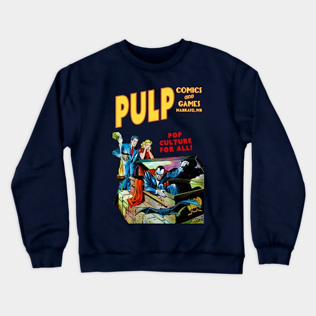 Pulp Vampire Crewneck Sweatshirt by PULP Comics and Games